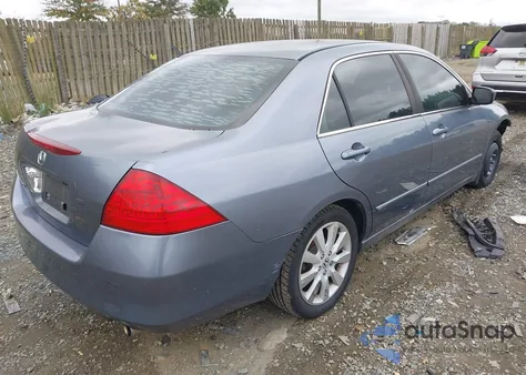 2007 Honda Accord 3.0 Se from USA, damaged, VIN 1HGCM664X7A066124